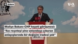 Hazine ve Maliye Bakanı Şimşek’le görüşen CHP Genel Başkan Yardımcısı: “Acı reçete yine vatandaşa çıkacak, bir değişim iradesi yok” 